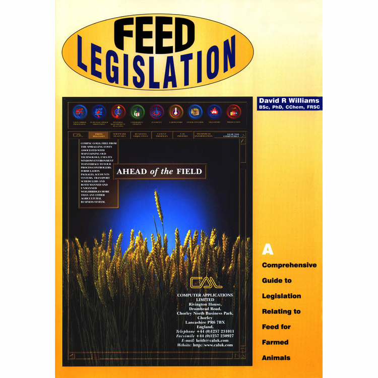 Feed Legislation (front cover)