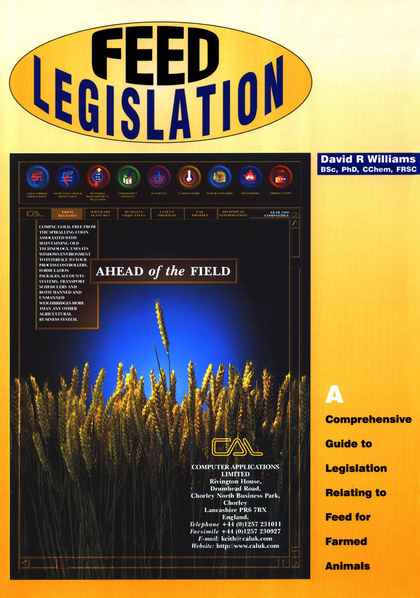 Feed Legislation Simon Mounsey Ltd